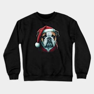 Bulldog Christmas Crewneck Sweatshirt